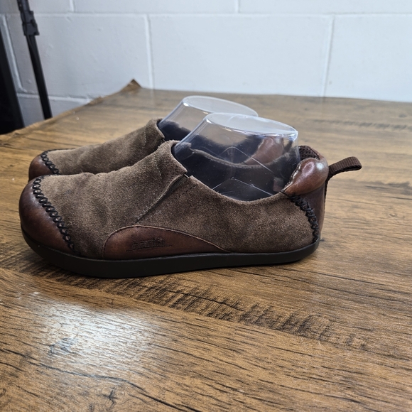 Earth Kalso Caribou Brown Suede Leather Flat Shoes - Picture 7 of 12